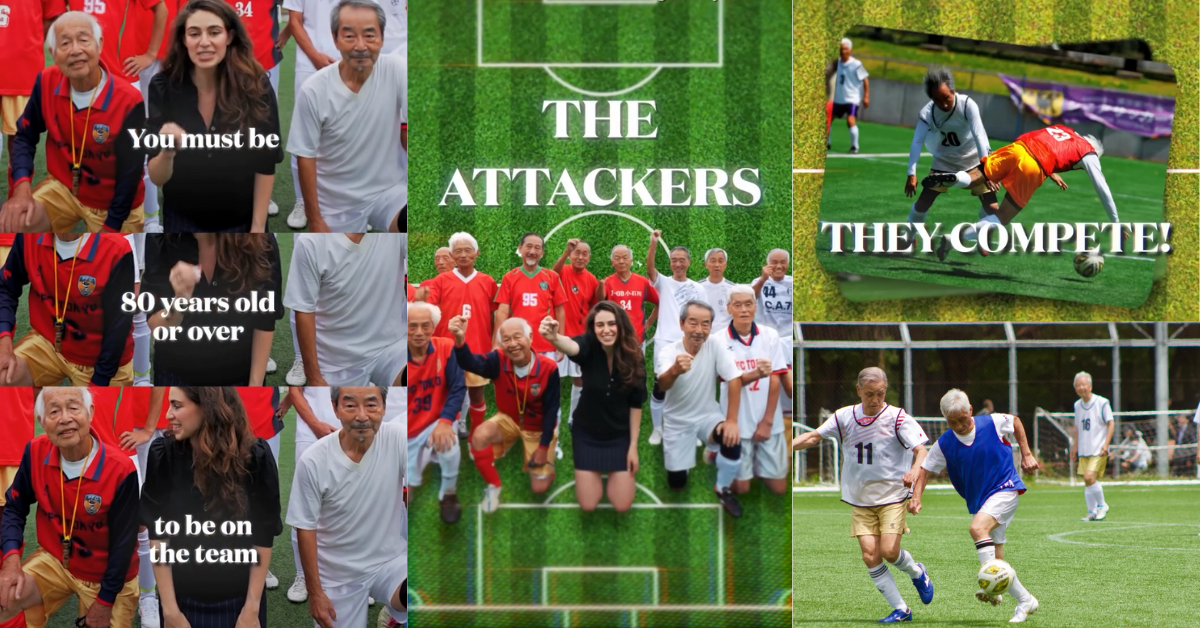 Japan’s “The Attackers”: How an Over-80 Football Team Redefines Aging and Staying Active