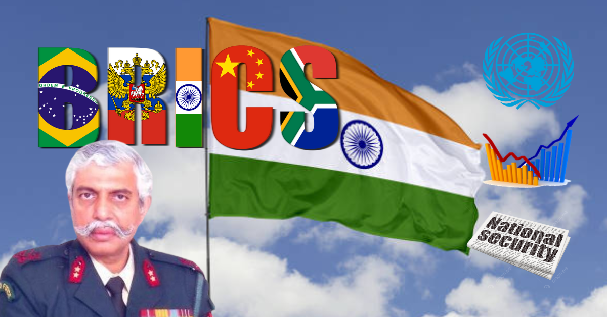 Former Indian General says India Stands to Benefit from BRICS