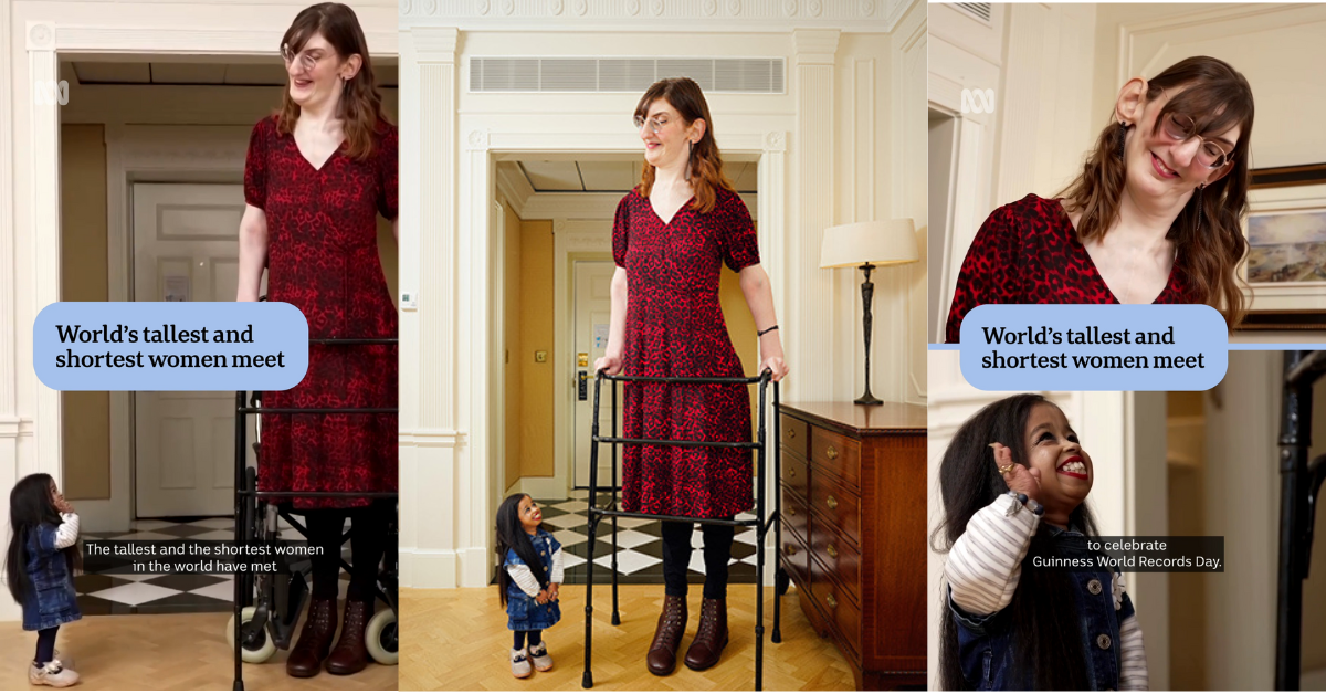 World’s Shortest and Tallest Women Share Memorable Tea at London’s Savoy