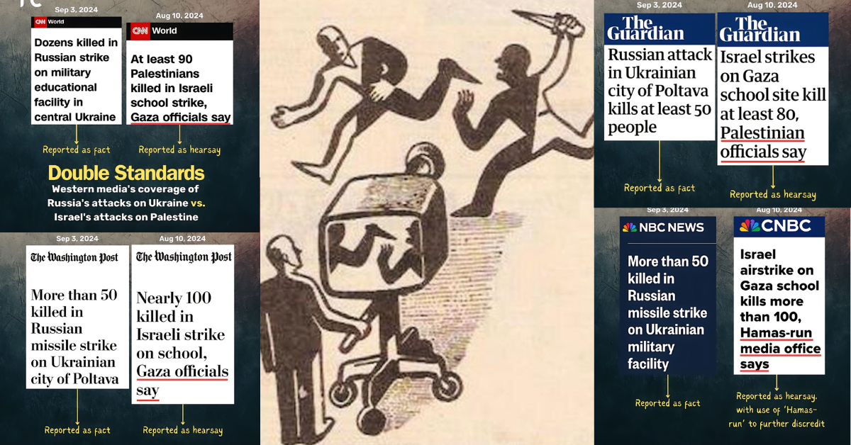 Western Media Bias: How Headlines Shape Perception of Russia and Israel