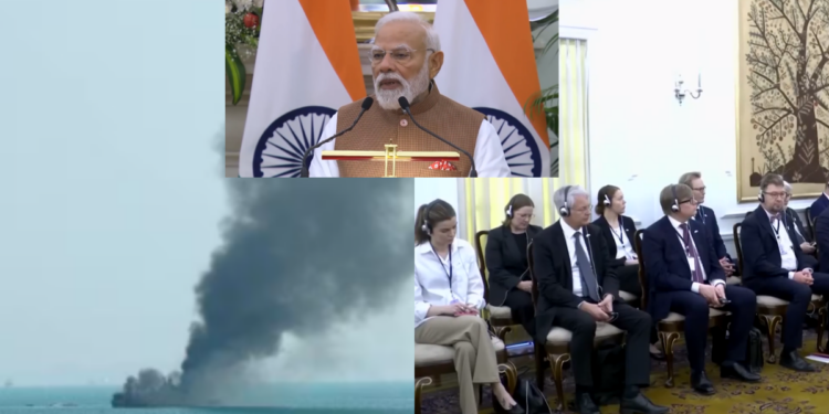 ‘Military conflict alone can’t resolve issues!’ – Modi warns after US torpedo sinks Iranian warship off Sri Lankan coast