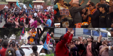 Voters celebrate as rapper-politician Balen Shah topples ousted Nepalese PM Oli in historic RSP landslide