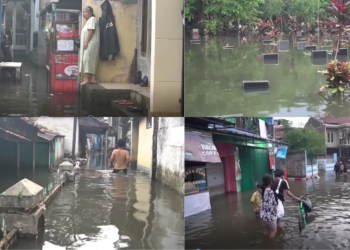Floodwaters up to 1m paralyse West Java area as heavy rains cause evacuations, cut off key transport routes
