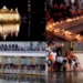 Sikh pilgrims gather at Golden Temple marking the start of Baisakhi festival