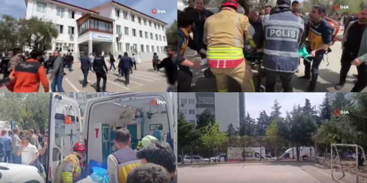 Second attack in days – Turkey school shooting leaves four dead as parents rush to find children