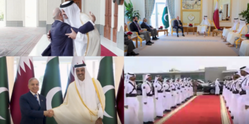 Doing the rounds – Emir of Qatar welcomes Pakistan’s Sharif in Doha as high-stakes mediation tour continues
