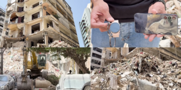 Holding on to hope – Brother returns to Beirut strike site every day in search of his missing sister after Israeli attack