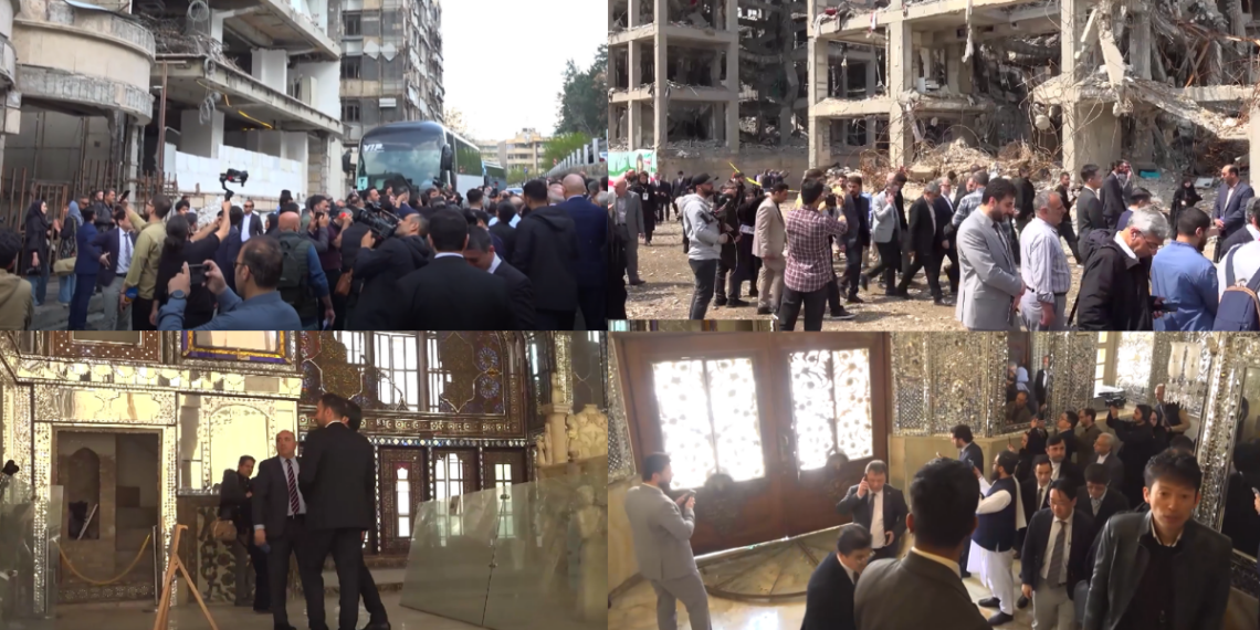 Diplomats inspect damage to civilian, historic sites in Tehran after strikes on Iran