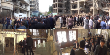 Diplomats inspect damage to civilian, historic sites in Tehran after strikes on Iran