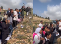 Barbed Wire vs Backpacks : West Bank Kids protest against denial of access to School
