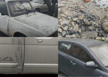 Black rain! – Cars, beaches covered after Ukrainian drone attack on petroleum refinery in southern Russia