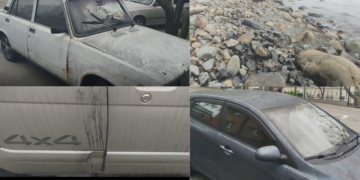 Black rain! – Cars, beaches covered after Ukrainian drone attack on petroleum refinery in southern Russia