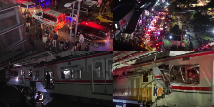 Just as the train came to a stop, it was immediately hit again’ – At least 4 killed, dozens injured in Indonesia train crash
