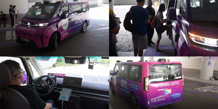 Taking a back seat! – Driverless shuttles hit Punggol streets as Singapore rolls out first-ever autonomous transport