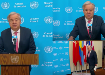 Guterres urges to ‘choose dialogue over destruction’ amid fifth week of Middle East crisis