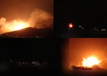 Missing US crew member found ‘safe and sound’ hours after Trump posts footage of strikes ‘in Tehran’ killing Iranian leaders