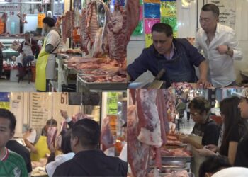 Mexico City butchers put up Mandarin signs at stalls to bridge gap with Chinese customers