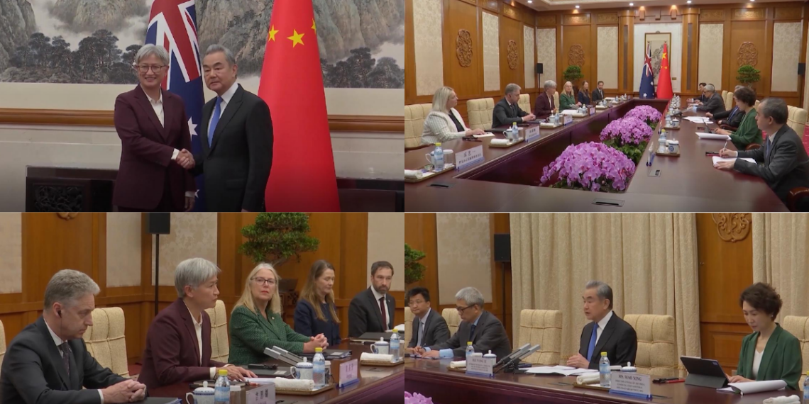 Australian FM meets Wang Yi in Beijing, says China agreed to facilitate jet fuel exports