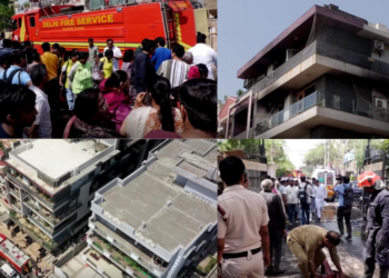 New Delhi blaze kills at least nine after AC unit blast in residential building