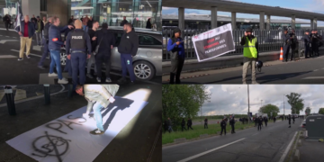 Driven to the brink! – Rideshare drivers storm Paris airport in protest against app fees and rising fuel prices