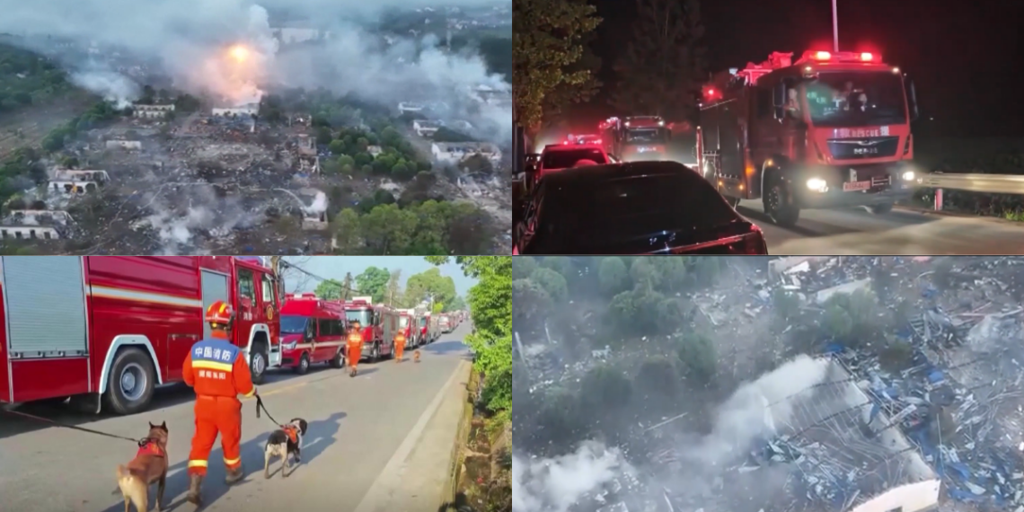 Fireworks factory blast – At least 26 killed as massive explosion rocks Liuyang