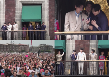 BTS greets Mexican ARMY from Presidential Balcony as Mexico City braces for sold-out ARIRANG shows