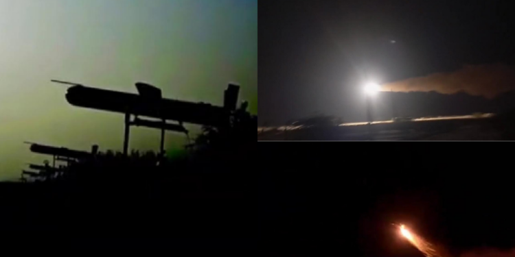 Iran strikes! – IRGC releases footage of missiles being fired at ‘US naval vessels in Hormuz’