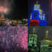 Victory in the air! – Fireworks light up sky over Main Cathedral of Russian Armed Forces on V-Day