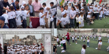 Gaza’s orphaned children run marathon on Nakba anniversary