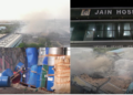 Explosion at a chemical plant in Hayana, India, injures six, causes ‘toxic’ smoke covering the industrial area