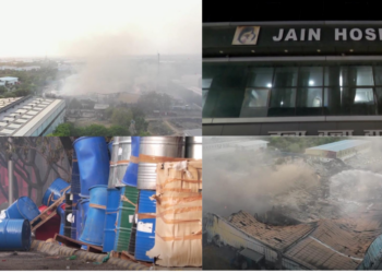 Explosion at a chemical plant in Hayana, India, injures six, causes ‘toxic’ smoke covering the industrial area