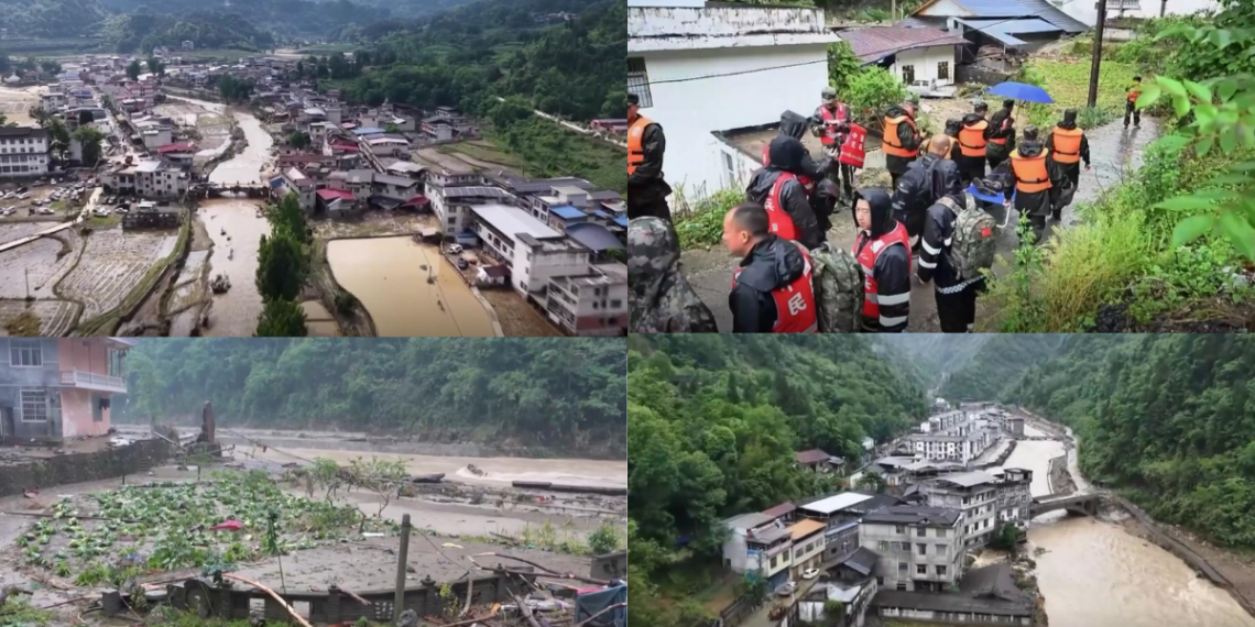 China Floods Kill 22, Dozens Missing Amid Torrential Rains And Emergency Rescues