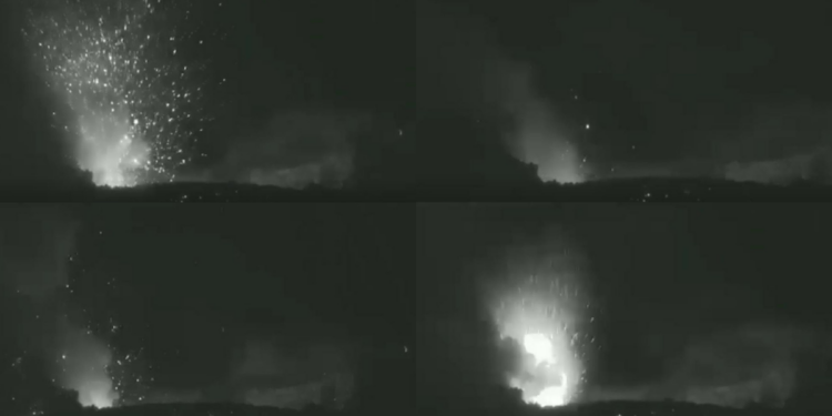 Mayon Volcano Erupts In Philippines With Lava Bursts And 800-Metre Plume