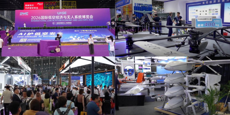 China Shenzhen Drone Expo Showcases Future Low-Altitude Technology And Advanced Unmanned Systems Innovations
