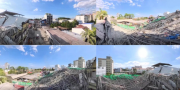 Philippines Rescue Teams Search Collapsed Angeles City Building For Trapped Construction Workers Today