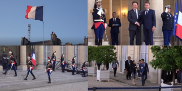 Macron welcomes Thailand’s PM Charnvirakul at Elysee Palace to deepen strategic ties
