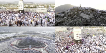 Saudi Arabia Sees Massive Hajj Crowds Gathering At Mount Arafat For Prayers