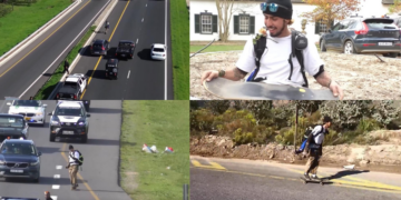 US skateboarder completes 6,000km journey to Cape Town to fund skatepark for children