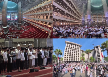 Indonesia Eid al-Adha prayers draw thousands of worshippers to Jakarta’s iconic Istiqlal Mosque