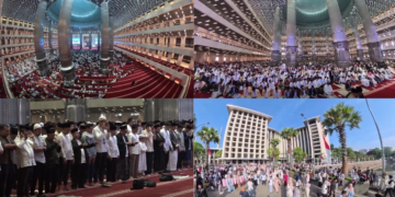 Indonesia Eid al-Adha prayers draw thousands of worshippers to Jakarta’s iconic Istiqlal Mosque