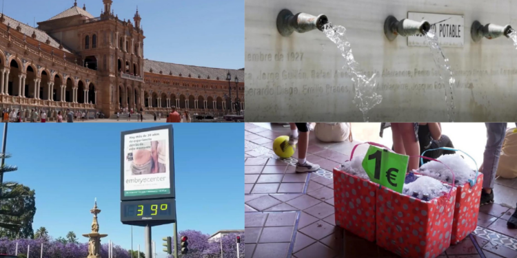 Spain Heatwave Hits 39C In Seville As Europe Faces Extreme Late-May Temperatures