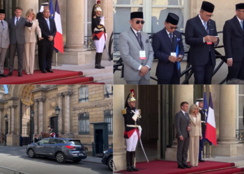Macron receives Indonesia’s Prabowo Subianto at Elysee Palace