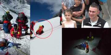 Russian para-climber becomes first person EVER to conquer Mount Everest using only his ARMS