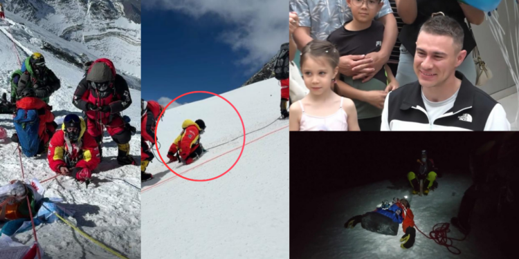 Russian para-climber becomes first person EVER to conquer Mount Everest using only his ARMS