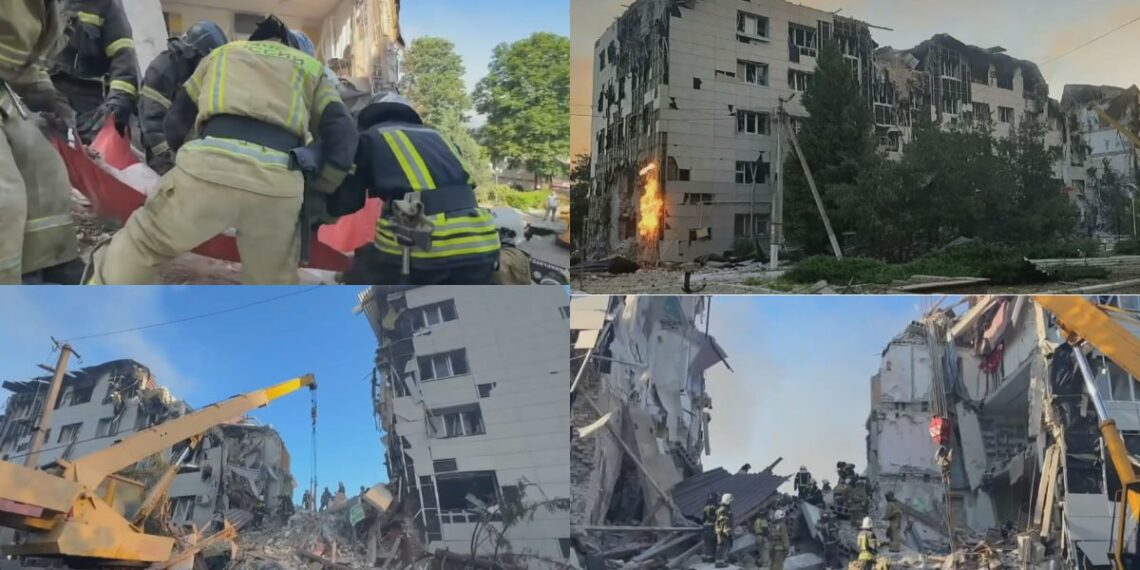 Massive Ukrainian Drone Attack Hits Starobelsk College, Leaving Multiple Injured and Trapped