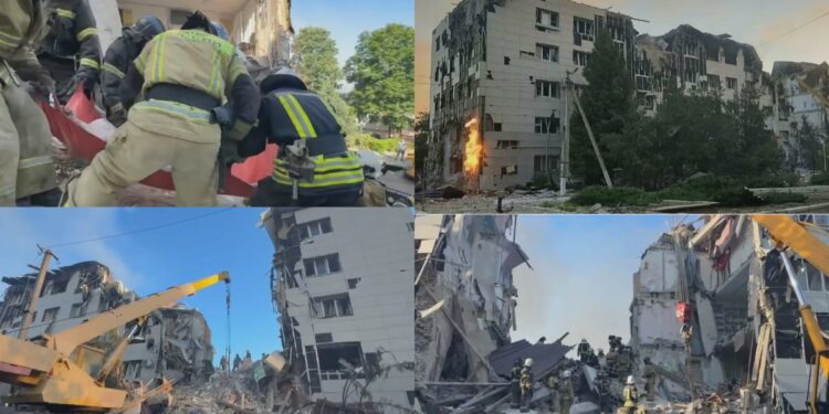 Massive Ukrainian Drone Attack Hits Starobelsk College, Leaving Multiple Injured and Trapped