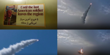 IRGC plasters Trump on missiles, targets ‘US base used in attack on telecoms tower on Sirik Island’