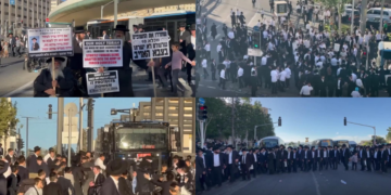 Israel Police Clash With Ultra-Orthodox Protesters Over Military Draft Enforcement