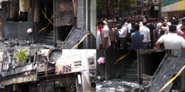 At least 21 dead as blaze consumes two Delhi hotels amid illegal, unsafe operations