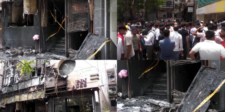 At least 21 dead as blaze consumes two Delhi hotels amid illegal, unsafe operations